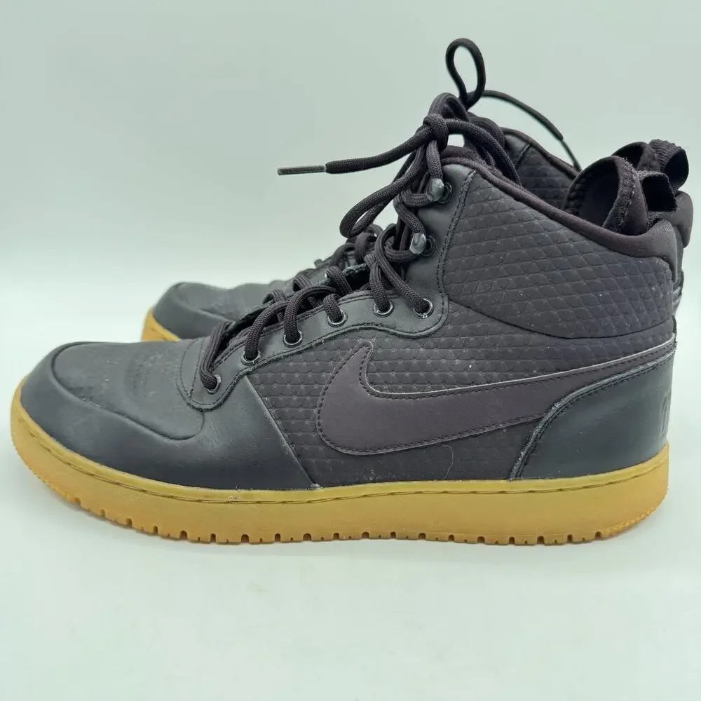 Nike Ebernon Size 11 Mid Winter Purple Lace Up Sneaker